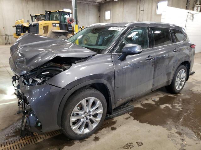 toyota highlander 2021 5tdxbrch8ms025648