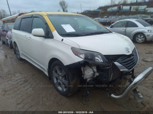 toyota sienna 2011 5tdxk3dc0bs066661