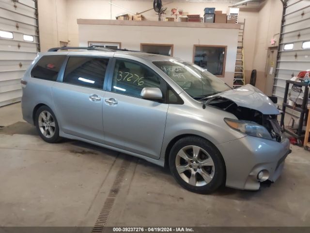 toyota sienna 2013 5tdxk3dc0ds283291