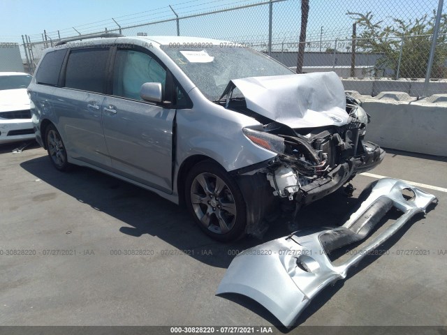 toyota sienna 2015 5tdxk3dc0fs656851