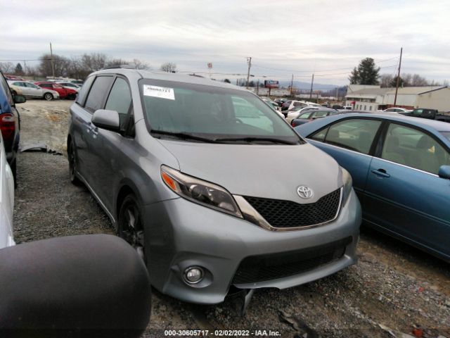 toyota sienna 2015 5tdxk3dc0fs689431