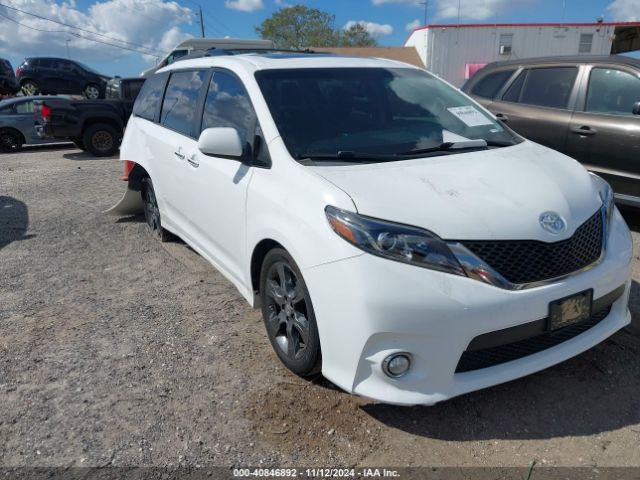 toyota sienna 2016 5tdxk3dc0gs730867