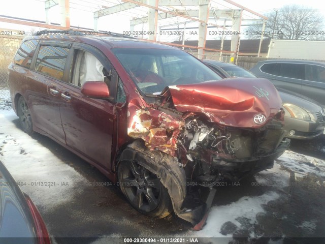 toyota sienna 2014 5tdxk3dc1es472064