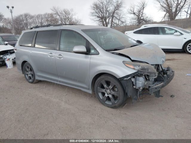 toyota sienna 2015 5tdxk3dc1fs615550