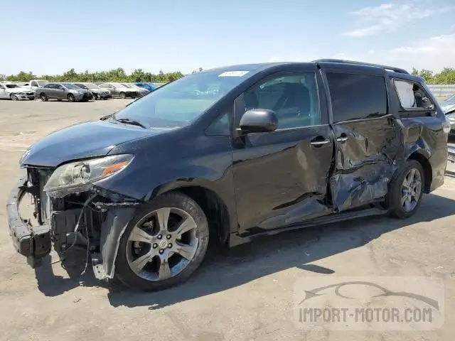 toyota sienna 2015 5tdxk3dc1fs664022