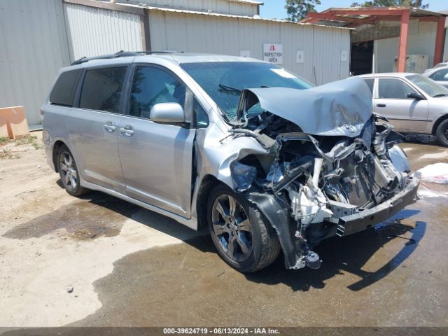 toyota sienna 2012 5tdxk3dc2cs184258