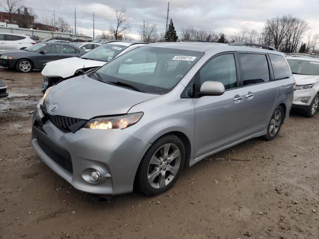 toyota sienna spo 2013 5tdxk3dc2ds390164