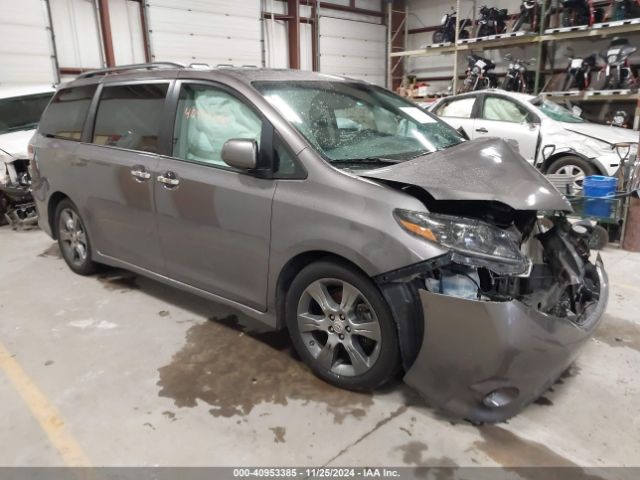 toyota sienna 2015 5tdxk3dc2fs682335