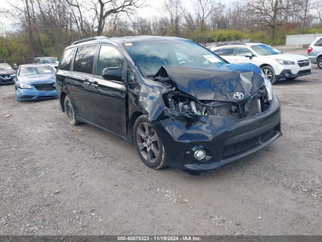 toyota sienna 2016 5tdxk3dc2gs737125