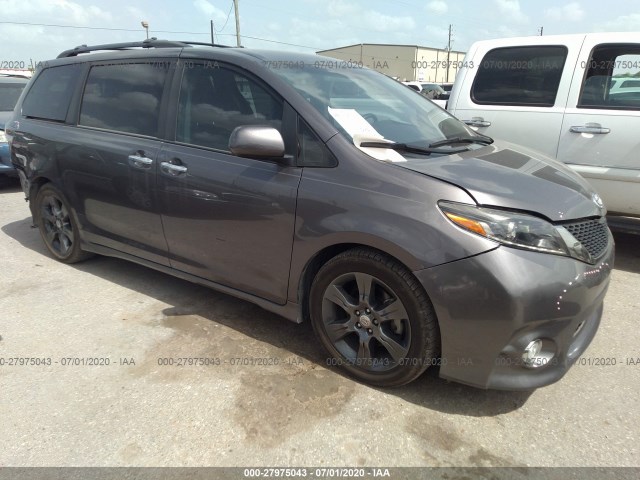 toyota sienna 2015 5tdxk3dc3fs602718