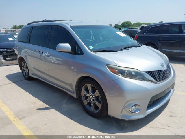 toyota sienna 2015 5tdxk3dc3fs639753