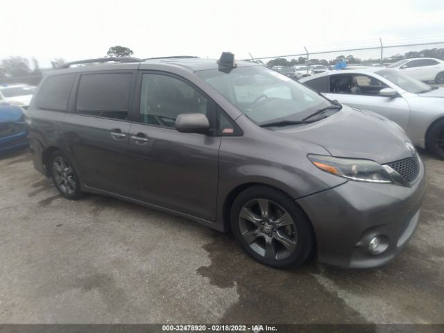 toyota sienna 2015 5tdxk3dc3fs664880