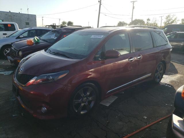 toyota sienna 2015 5tdxk3dc3fs675040