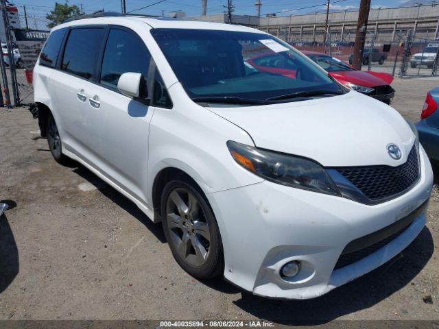 toyota sienna 2015 5tdxk3dc3fs679136