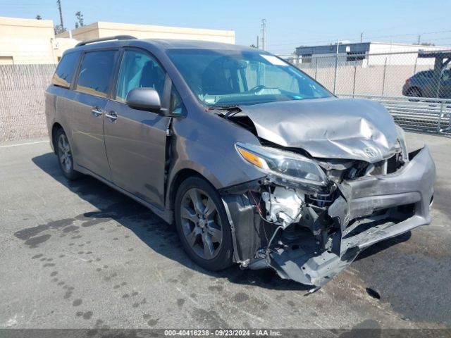 toyota sienna 2016 5tdxk3dc3gs765273