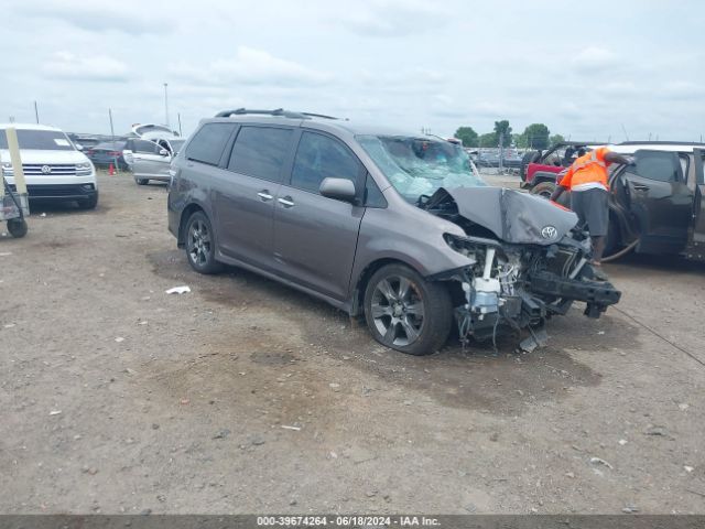 toyota sienna 2015 5tdxk3dc4fs678769