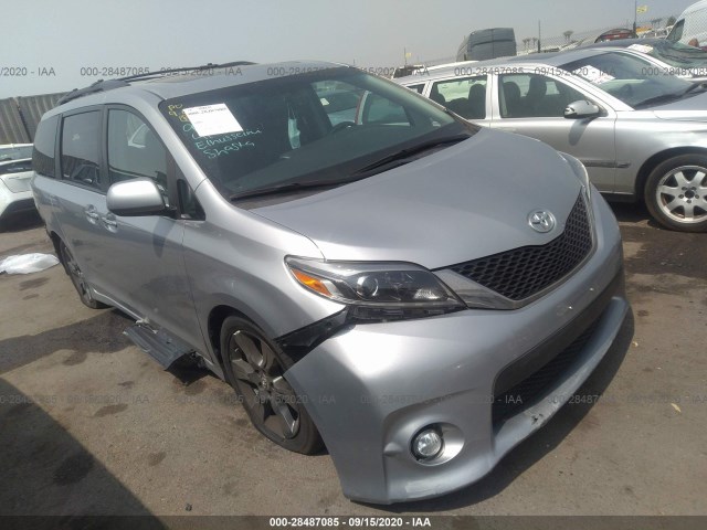 toyota sienna 2016 5tdxk3dc4gs749079