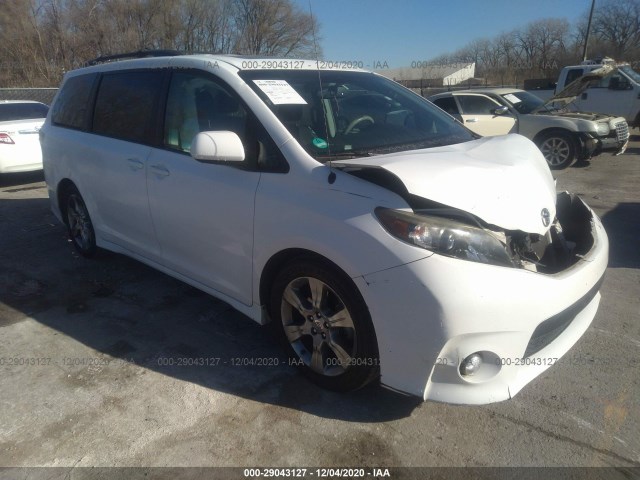 toyota sienna 2012 5tdxk3dc5cs193570