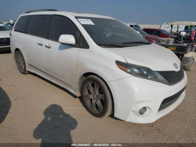 toyota sienna 2015 5tdxk3dc6fs545205