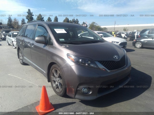 toyota sienna 2016 5tdxk3dc6gs722255