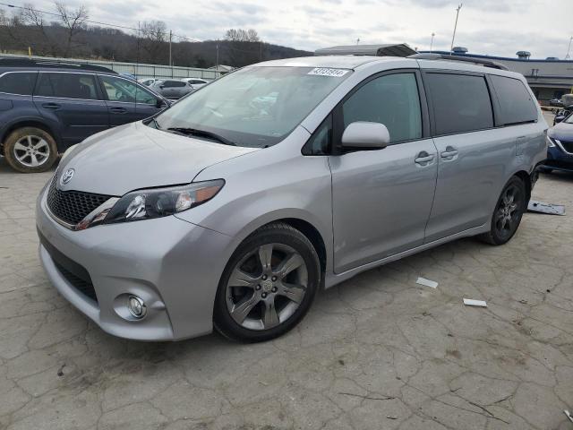 toyota sienna 2012 5tdxk3dc7cs217626