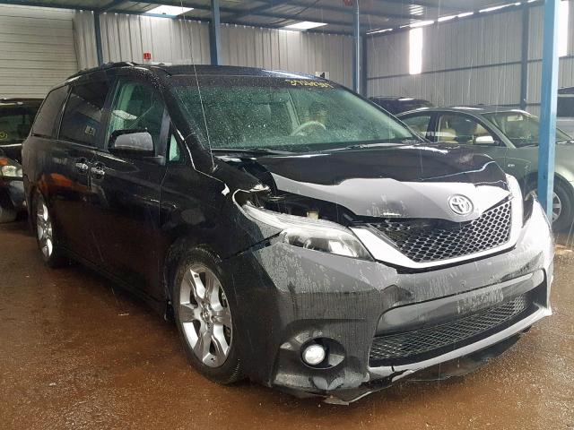 toyota sienna spo 2013 5tdxk3dc7ds331546