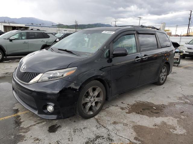 toyota sienna spo 2015 5tdxk3dc7fs552549