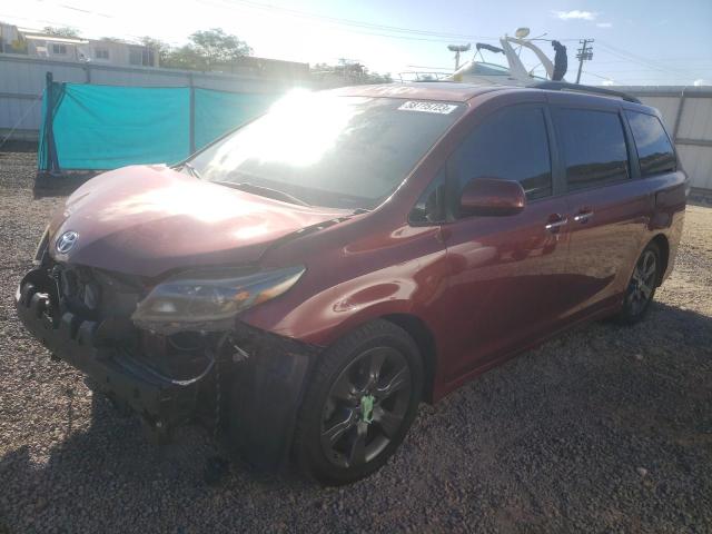 toyota sienna spo 2015 5tdxk3dc7fs610773