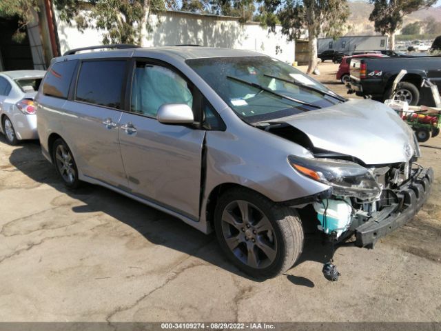 toyota sienna 2015 5tdxk3dc7fs657334