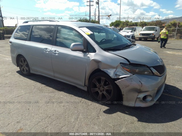 toyota sienna 2015 5tdxk3dc7fs659570