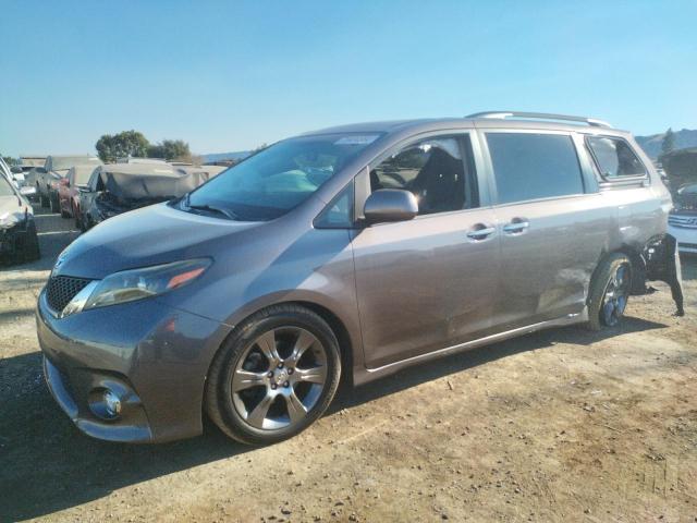 toyota sienna spo 2015 5tdxk3dc7fs669547