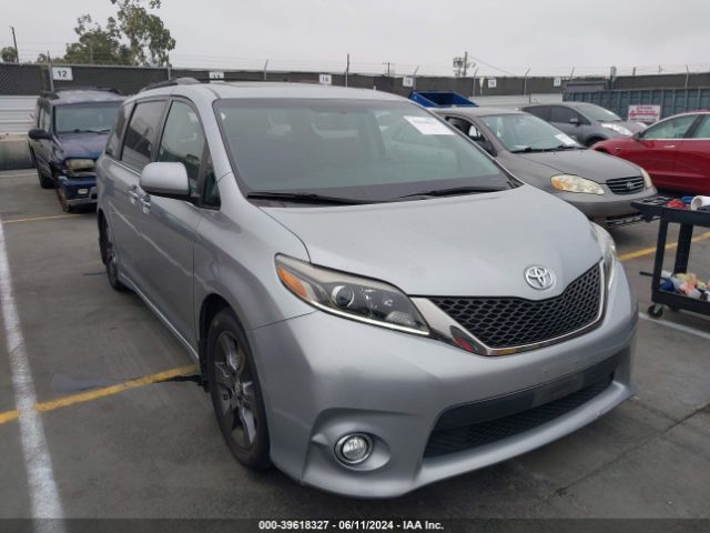 toyota sienna 2016 5tdxk3dc7gs726279