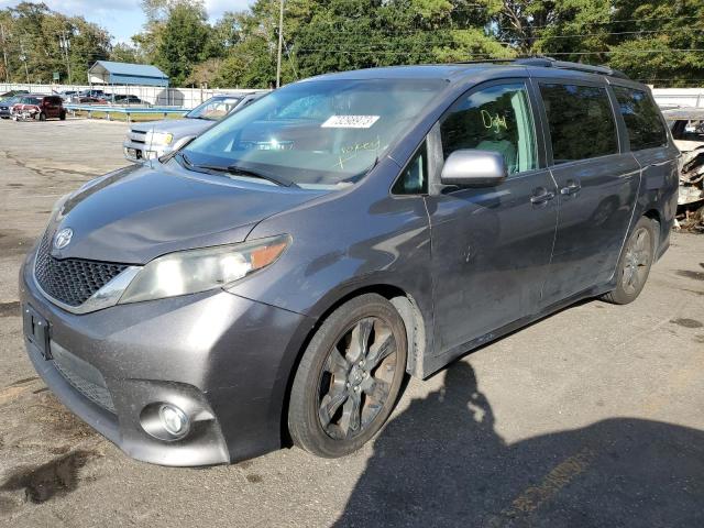 toyota sienna 2012 5tdxk3dc8cs207770