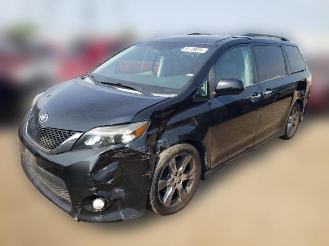 toyota sienna 2013 5tdxk3dc8ds281692