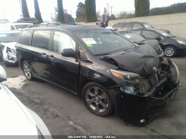 toyota sienna 2015 5tdxk3dc8fs588783