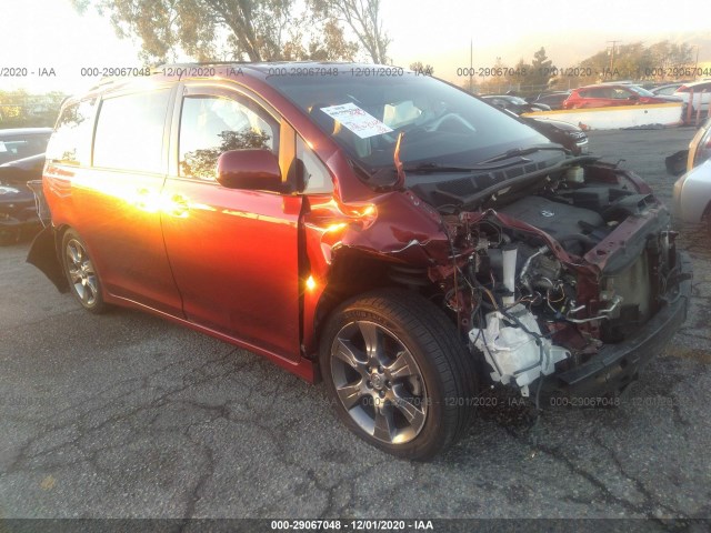 toyota sienna 2015 5tdxk3dc8fs652983