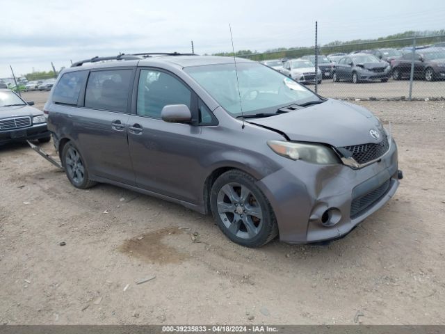 toyota sienna 2011 5tdxk3dc9bs081479