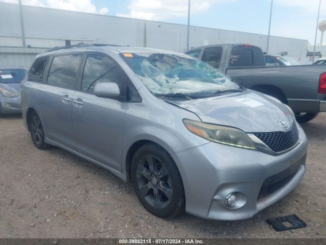 toyota sienna 2015 5tdxk3dc9fs580840