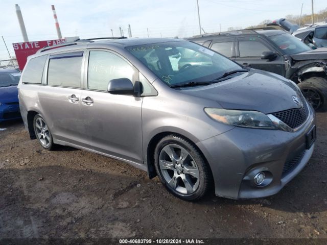 toyota sienna 2016 5tdxk3dc9gs720127