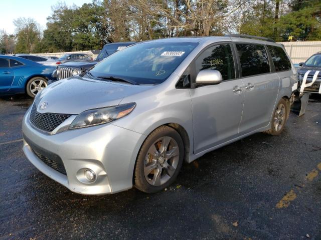 toyota sienna spo 2015 5tdxk3dcxfs689663