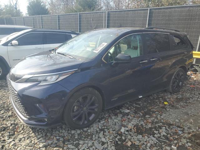 toyota sienna xse 2021 5tdxrkec0ms050838