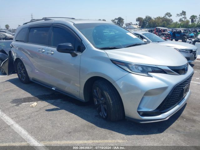 toyota sienna 2021 5tdxrkec2ms002953