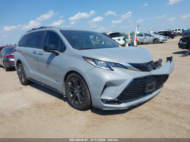 toyota sienna 2023 5tdxrkec3ps146211