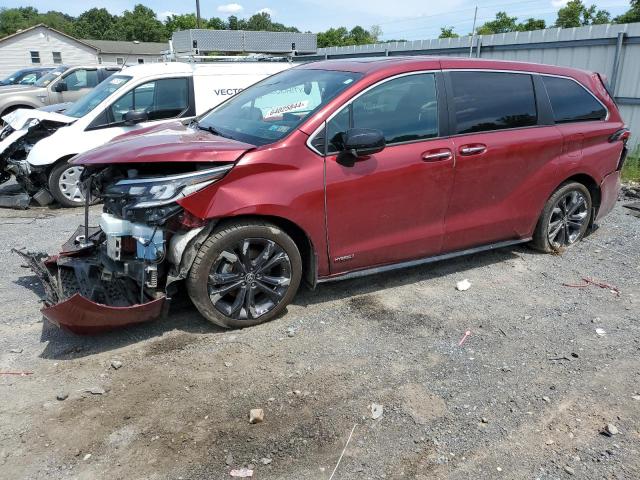 toyota sienna xse 2021 5tdxrkec4ms007846