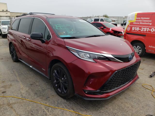 toyota sienna 2021 5tdxrkec5ms007886