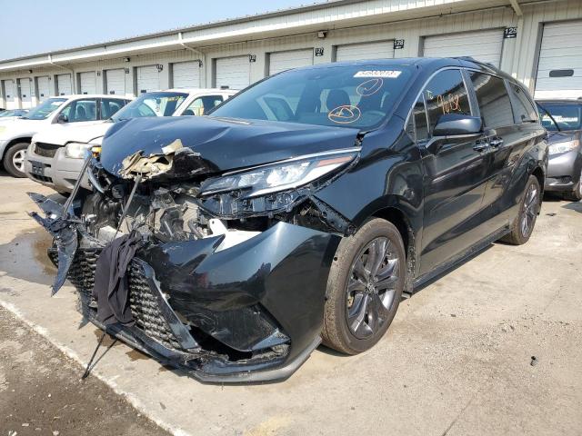 toyota sienna 2022 5tdxrkec7ns087337