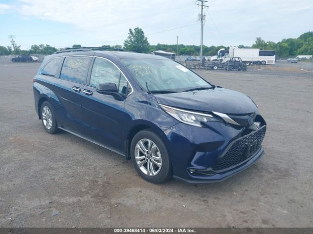 toyota sienna 2022 5tdxskfcxns070809