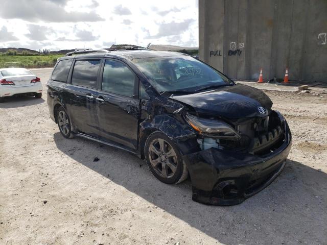 toyota sienna se 2017 5tdxz3dc0hs845658