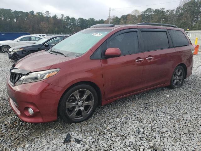 toyota sienna se 2017 5tdxz3dc1hs786720