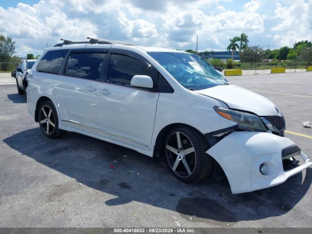 toyota sienna 2017 5tdxz3dc1hs815147